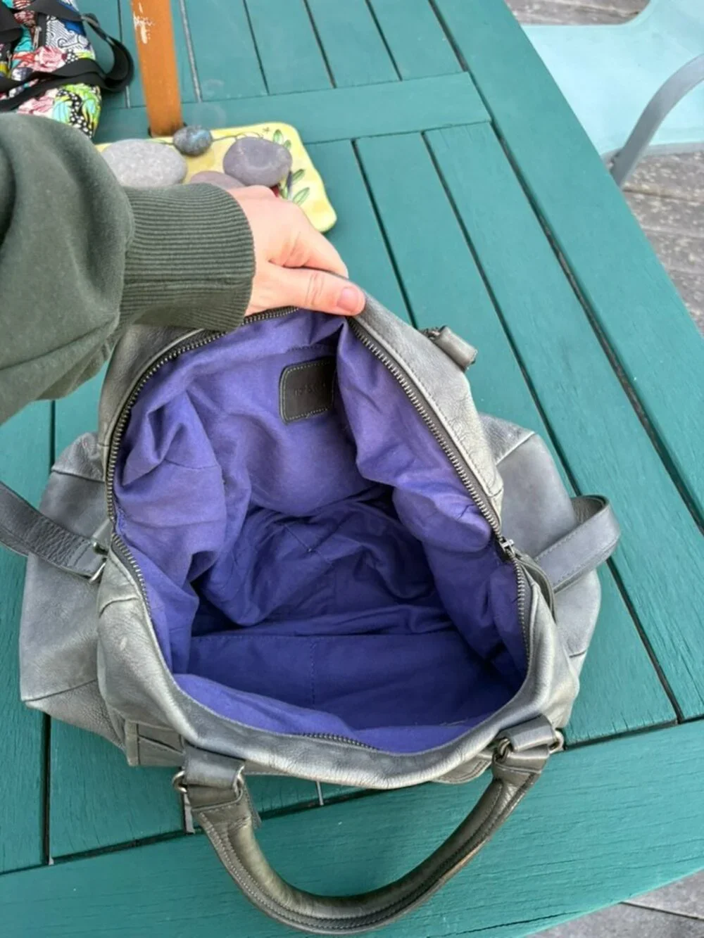 Nat & Nin Leather Hobo City Bag